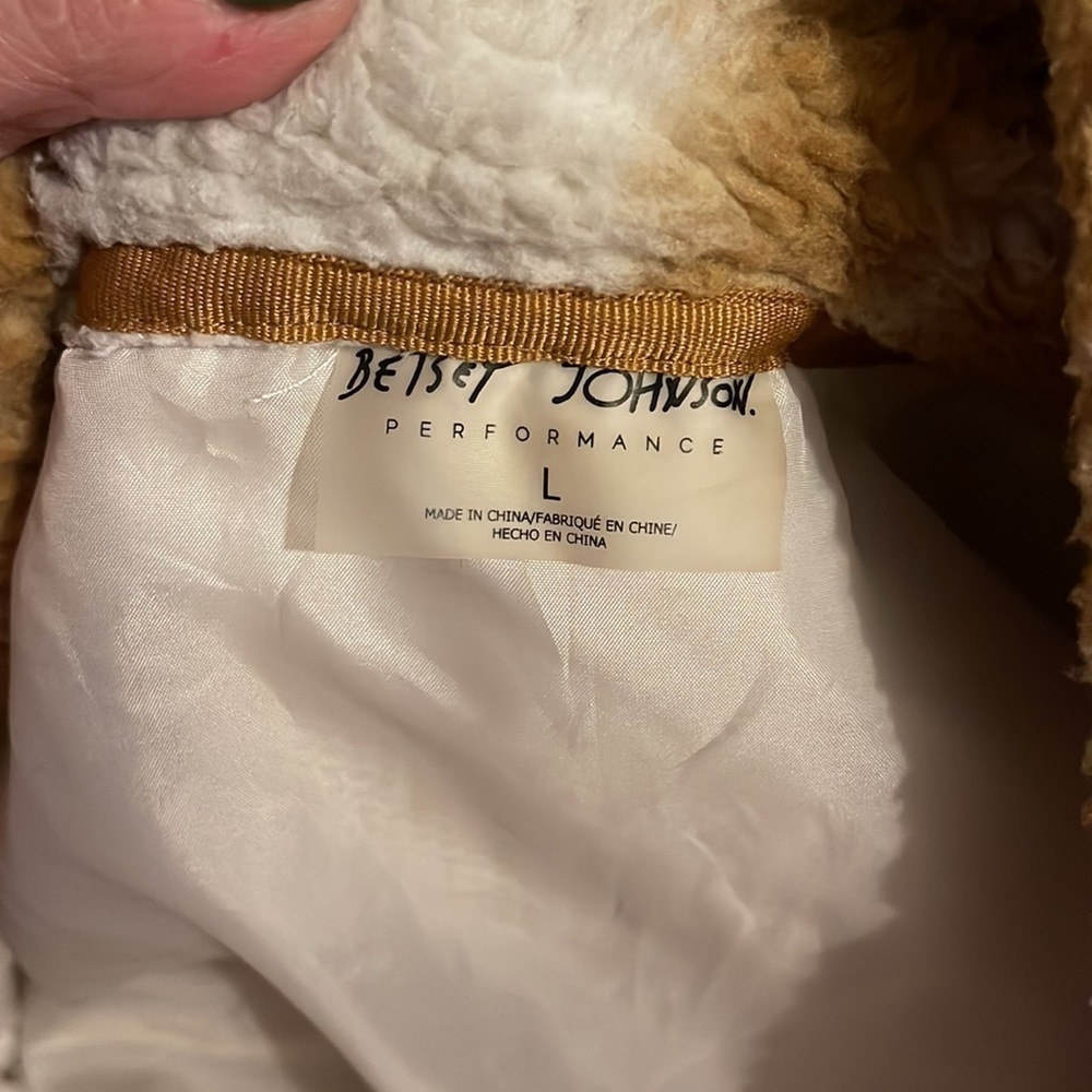 Betsey Johnson Performance Sherpa Jacket size large - Picture 10 of 10